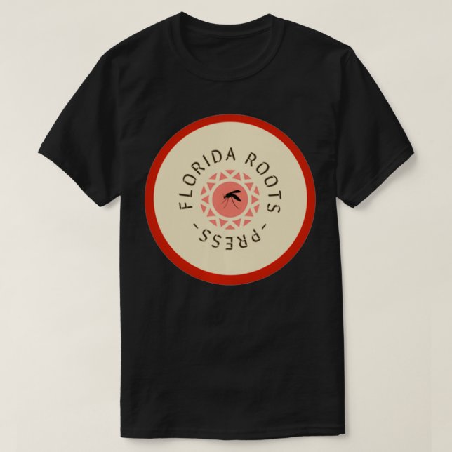 The Florida Roots Press Official Logo  T-Shirt (Design Front)
