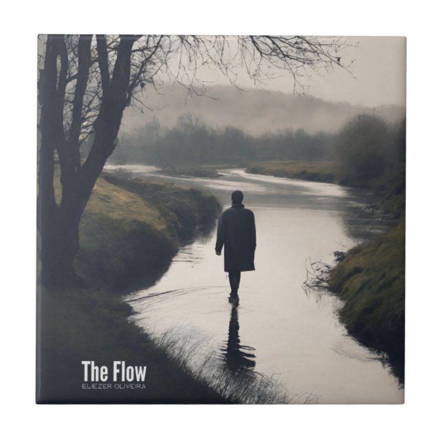 The Flow Ceramic Tile (Front)