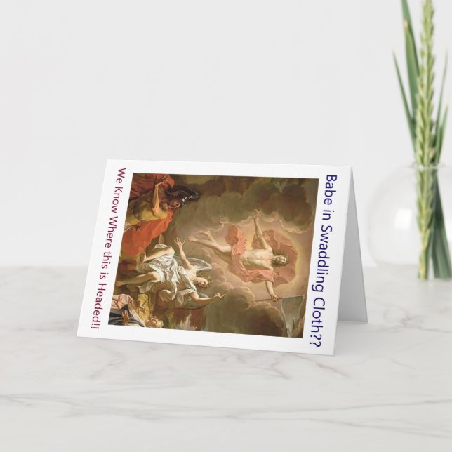 The Flow of History Christmas Card (Front)