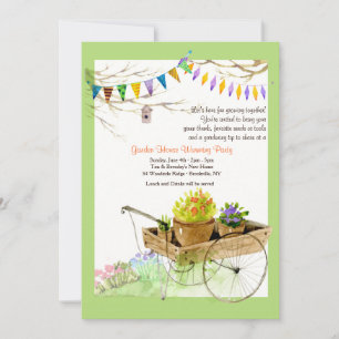 The Flower Cart Invitation