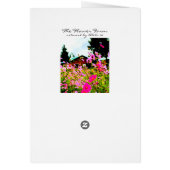 The Flower Farm painting (Back)