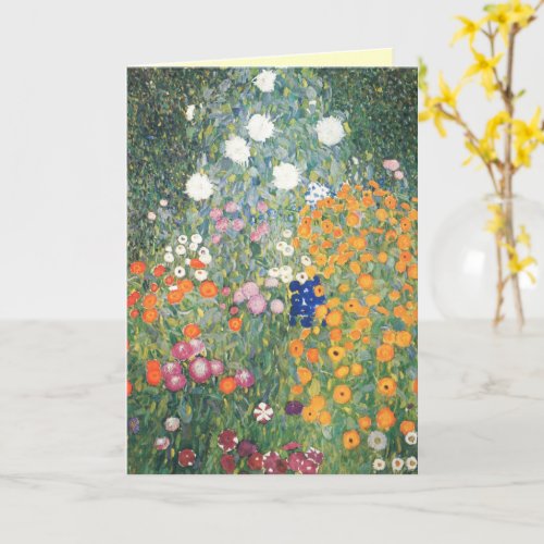 The Flower Garden Card
