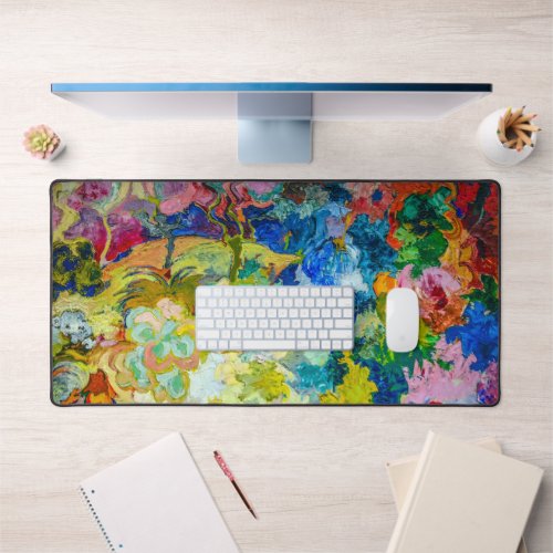 The Flower Garden  Carl Lohse  Desk Mat