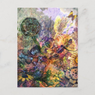 The Flower Garden Postcard