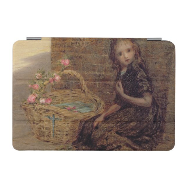 The Flower Girl, 1872 (oil on canvas) iPad Mini Cover (Horizontal)