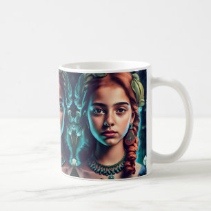 The flower girl from the Middle East Coffee Mug