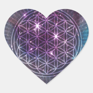 The Flower Heart Sticker