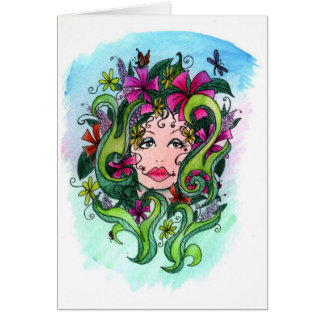 The Flower Maiden Cards
