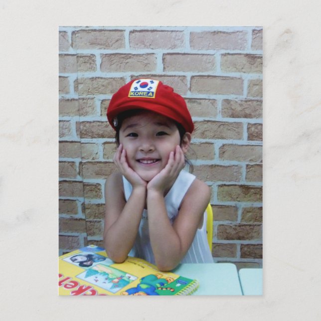 the FLOWER of ANDONG Postcard (Front)