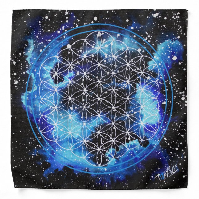 The Flower of Life Bandana (Front)