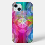 The Flower of Life, Geometric Patterns iPhone 15 Plus Case