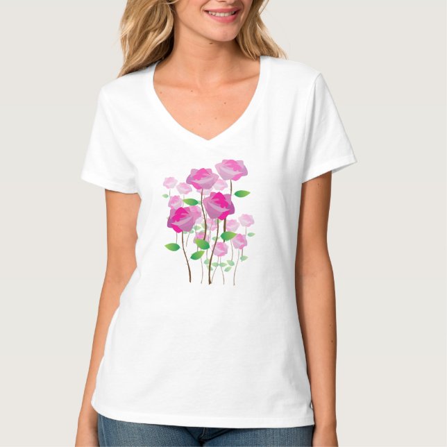 the flower T-Shirt (Front)