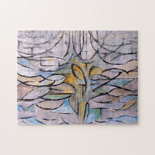 The Flowering Apple Tree _ Piet Mondrian _ Jigsaw Puzzle