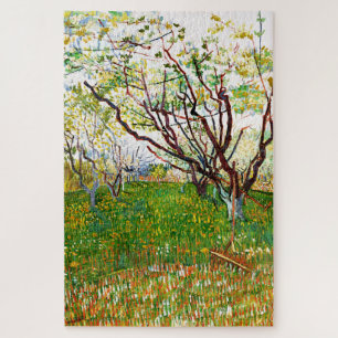 The Flowering Orchard (1888) Vincent Van Gogh Jigsaw Puzzle
