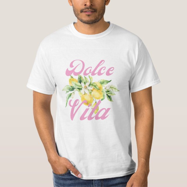 The flowers design  T-Shirt (Front)