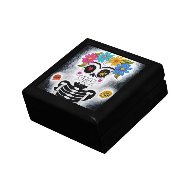 The Flowery Skull Gift Box (Side)