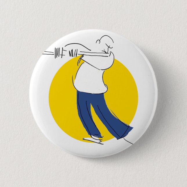 the fluet pinback button (Front)