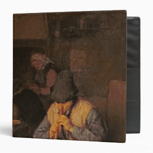 The Flute Player, 17th century 3 Ring Binder