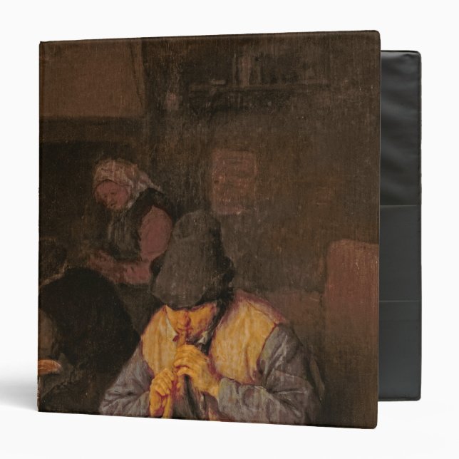 The Flute Player, 17th century 3 Ring Binder (Front/Inside)