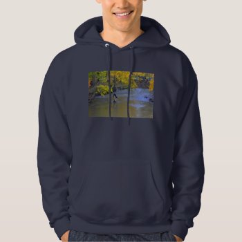 The Fly Fisherman Hoodie by kkphoto1 at Zazzle