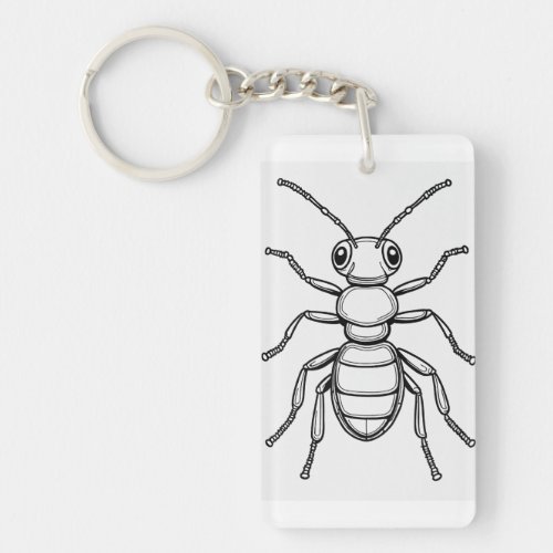 The Fly Tattoos Keychain