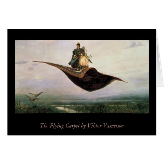 The Flying Carpet Cards (Front Horizontal)