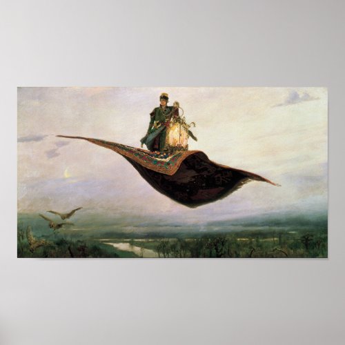 The Flying Carpet Poster