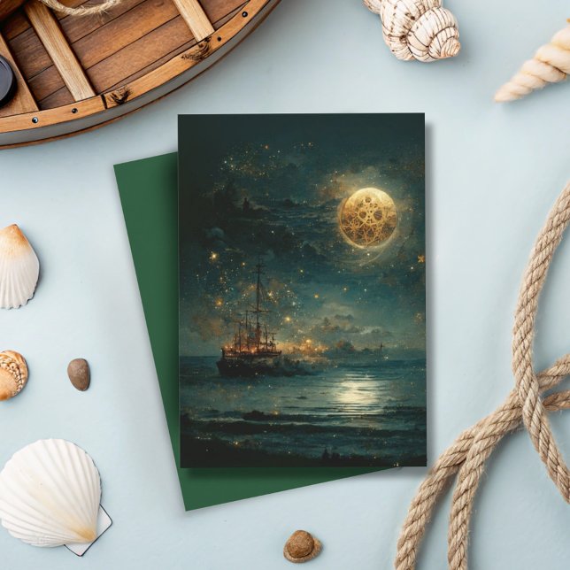 The Flying Dutchman under rising Utopian Fullmoon (Creator Uploaded)