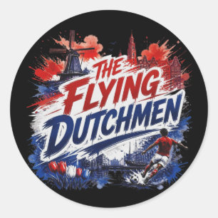 The Flying Dutchmen - Netherlands national team Classic Round Sticker