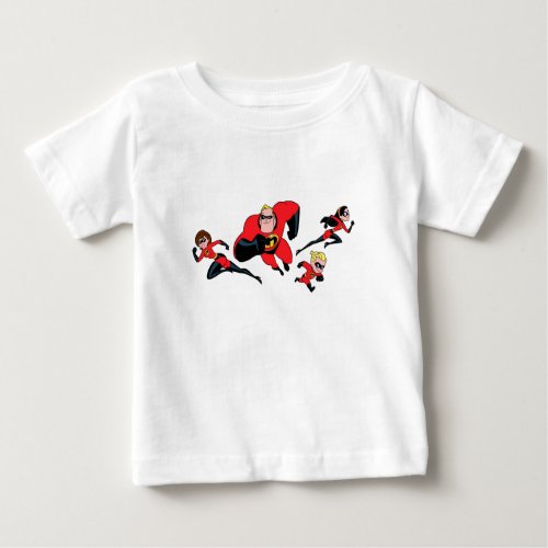 The Flying Incredibles Disney Baby T_Shirt