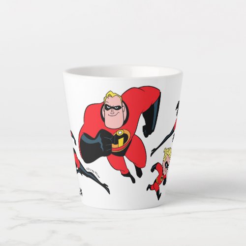 The Flying Incredibles Disney Latte Mug
