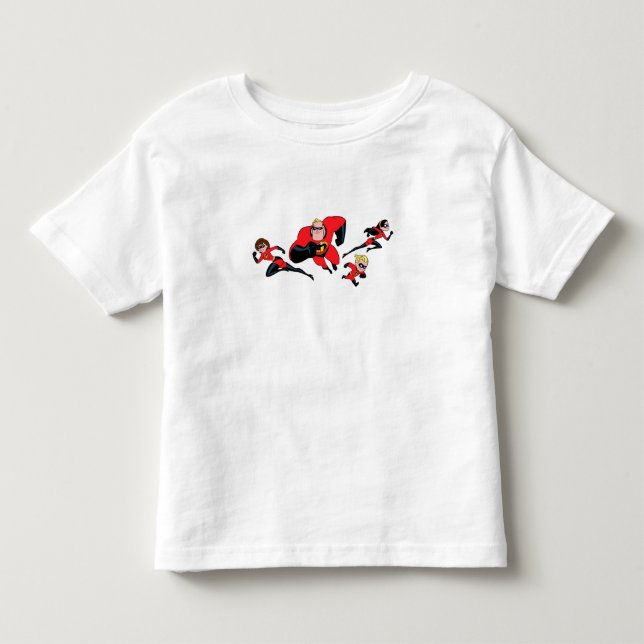 The Flying Incredibles Disney Toddler T-shirt (Front)