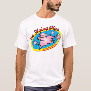 The Flying Pigs Competition BBQ Team T-Shirt
