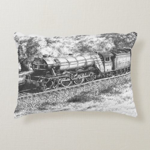 The Flying Scotsman _ Accent Pillow