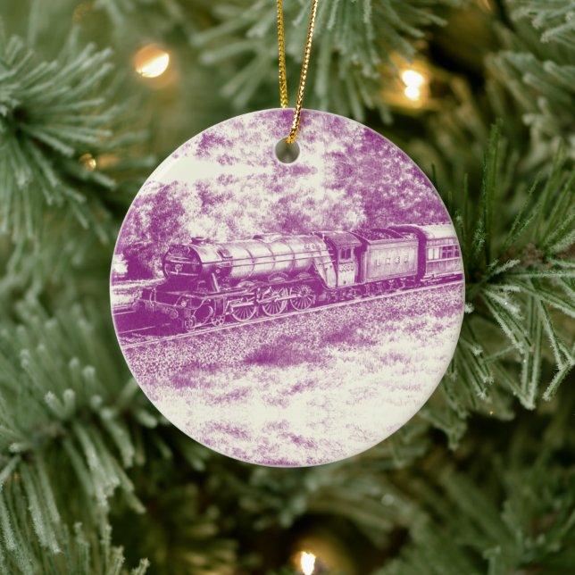 The Flying Scotsman - Ceramic Ornament (Tree)