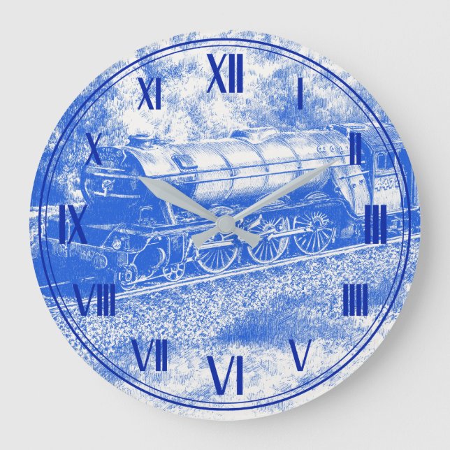 The Flying Scotsman - Large Clock (Front)