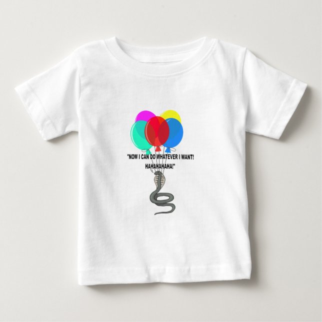 The Flying Snake Baby T-Shirt (Front)