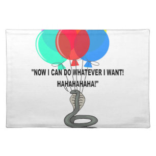 The Flying Snake Cloth Placemat