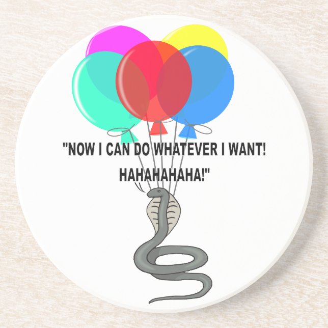 The Flying Snake Drink Coaster (Front)