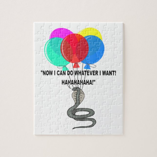 The Flying Snake Jigsaw Puzzle (Vertical)