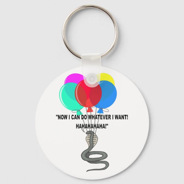 The Flying Snake Keychain (Front)