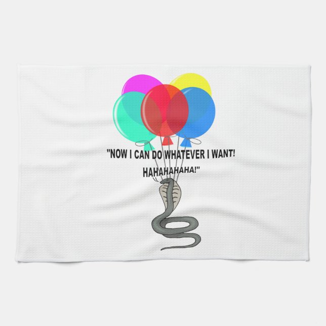 The Flying Snake Towel (Horizontal)