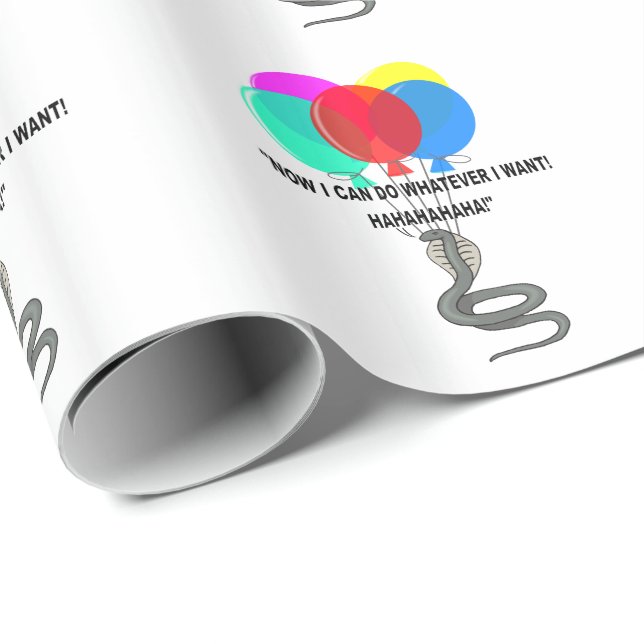 The Flying Snake Wrapping Paper (Roll Corner)