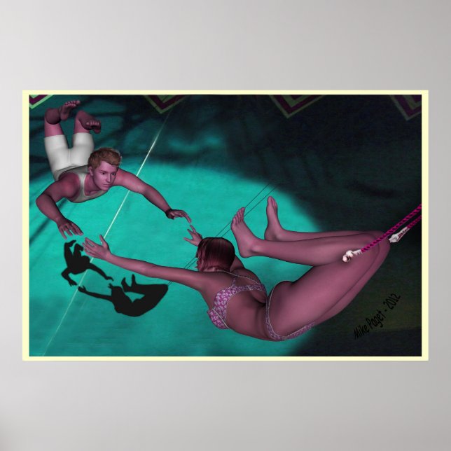 The Flying Trapeze Poster (Front)