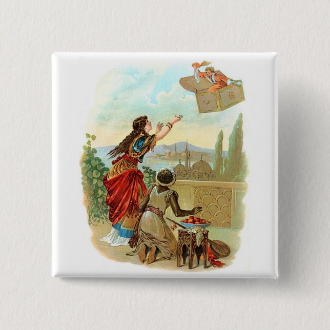 The Flying Trunk Button (Front)