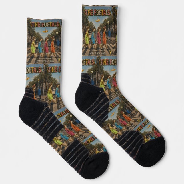 The Foetals: a Parody Socks (Right)