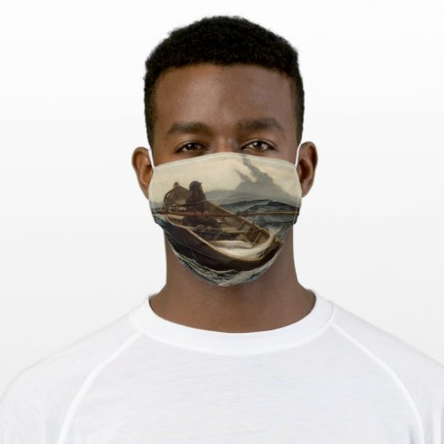 The Fog Warning by Winslow Homer Adult Cloth Face Mask