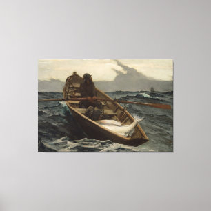 The Fog Warning Canvas Print