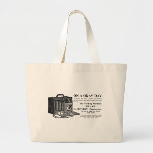 The Folding Montauk Camera Large Tote Bag