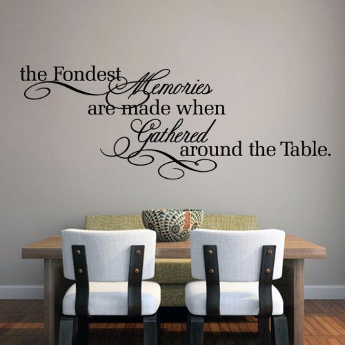 The Fondest Memories Kitchen Wall Decal